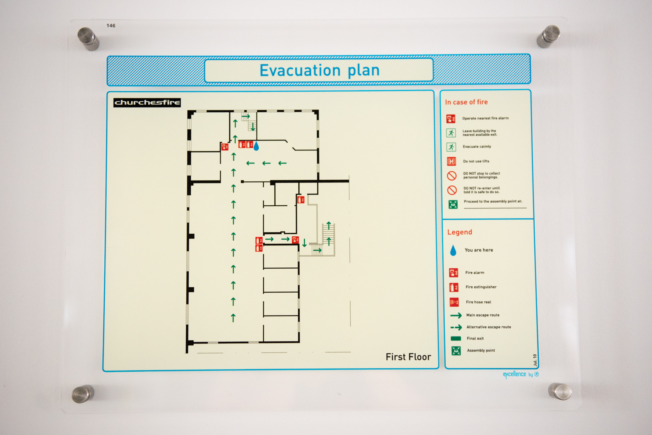 Evacuation plan
