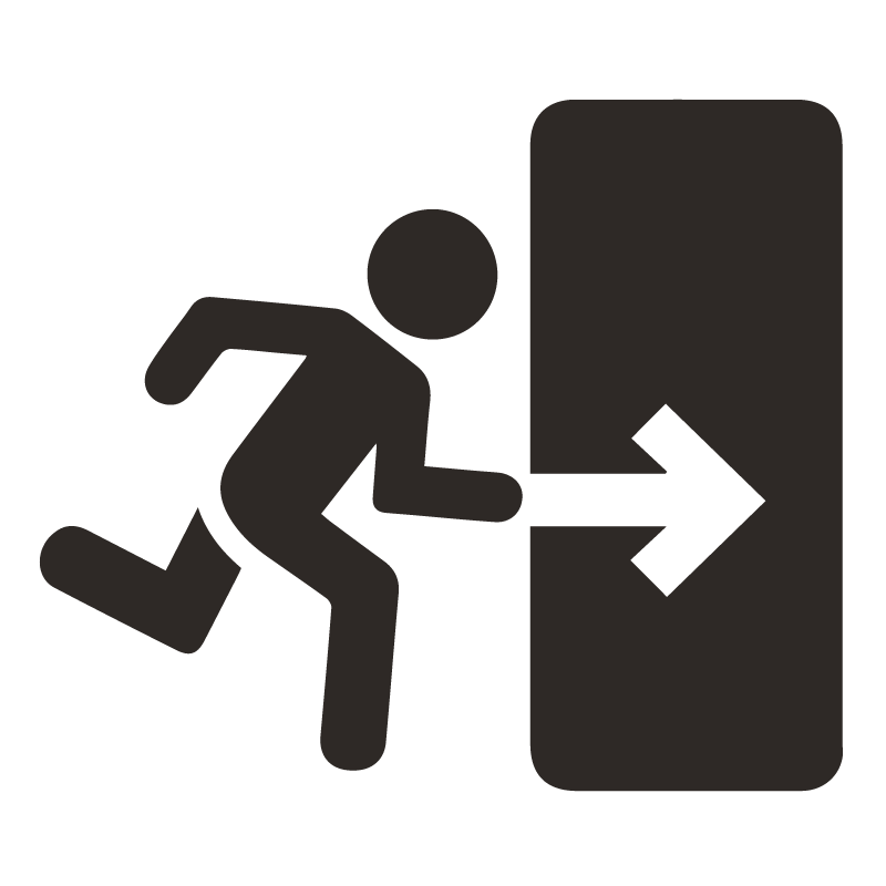 Emergency lighting icon