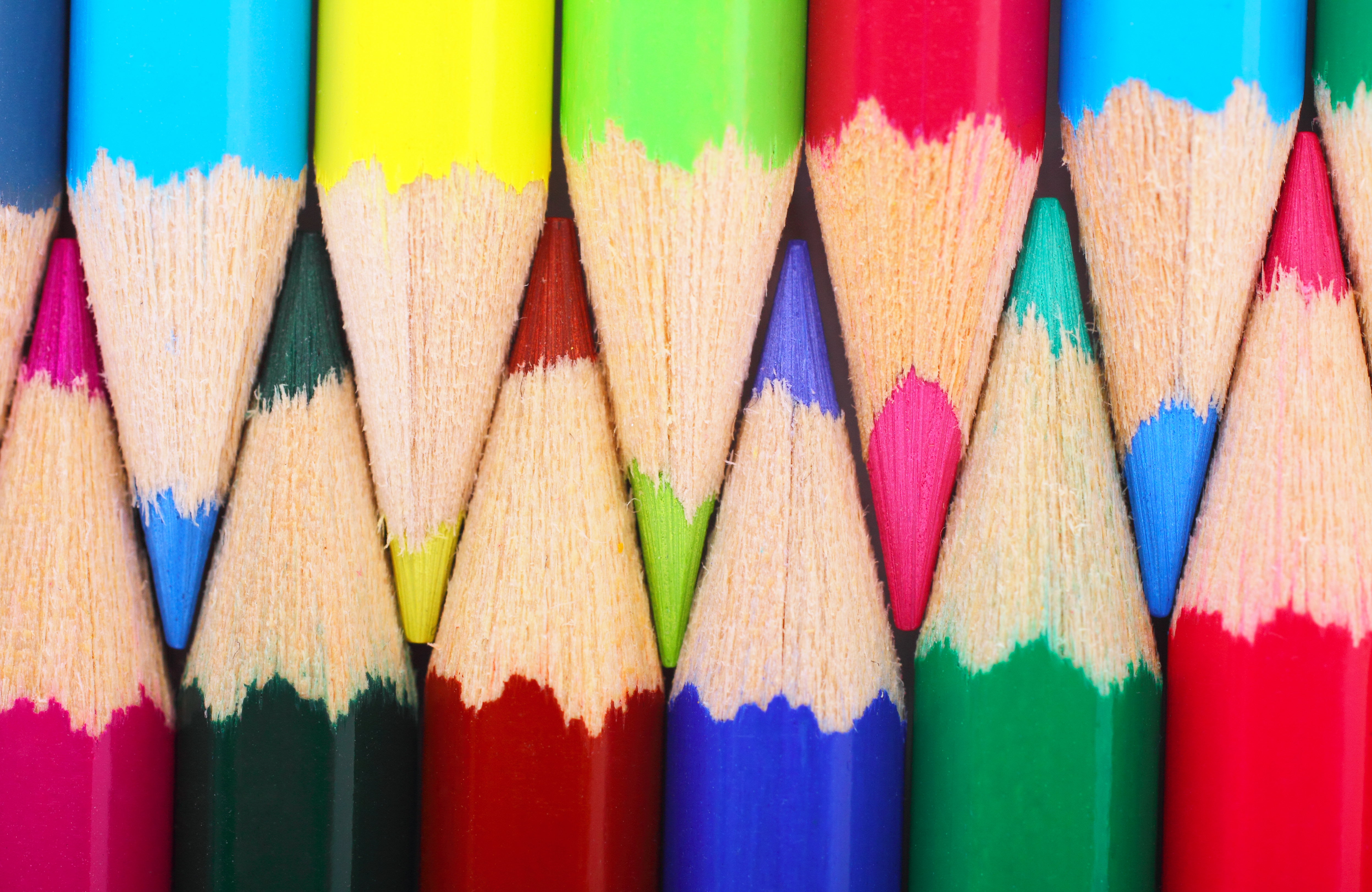 Цветные карандаши Сток