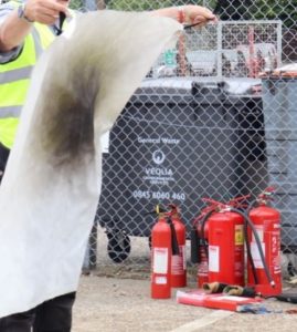 What is fire safety training?