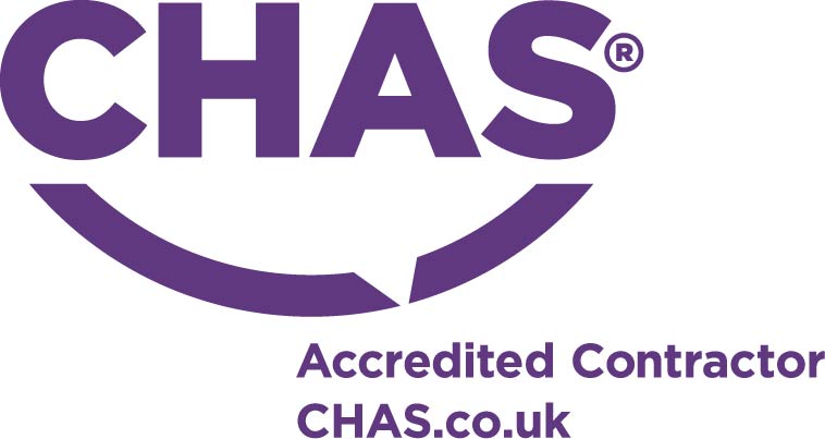 official logo for CHAS The Contractors Health and Safety Assessment Scheme