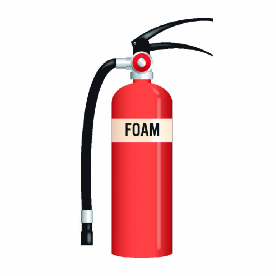 Foam extinguisher